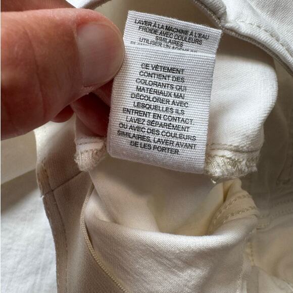 FREE PEOPLE White Flare Woman's Jeans/Pants size 28 - Picture 10 of 10